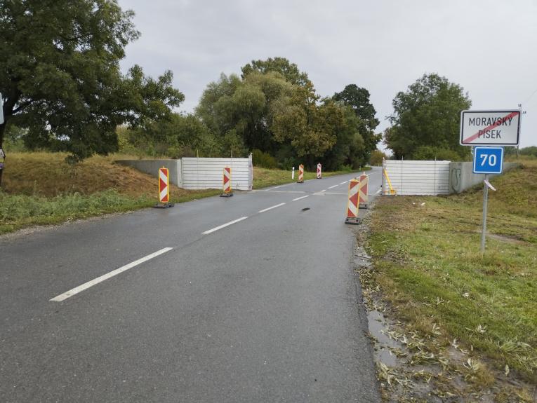 Moravský Písek - protipovodňová vrata - 16_09_2024